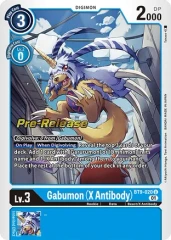 Gabumon (X Antibody) - BT9-020 - P (X Record Pre-Release Promo)